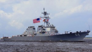 U.S Navy Multi-Mission USS Carney arrived in EU Sep.2015