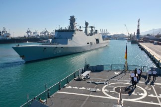 SNMG2 arrival to Haifa for a PVST