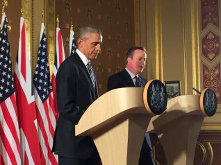 President Obama and Prime Minister Cameron April 22, 2016