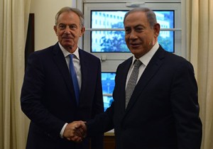 PM Blair and PM Netanyahu