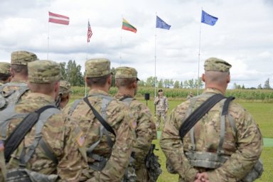 Military Police Battalion, 177th Military Police Brigade, Michigan National Guard EUCOM August 19, 2016