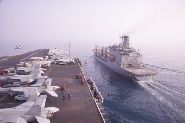 the-aircraft-carrier-uss-dwight-d-eisenhower-and-usns-john-ericsson-t-ao-194-us-navy